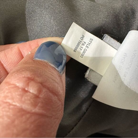 J.Crew Chateau Parka Italian Stadium Cloth Wool Blend Coat in Black Size 0 - Picture 10 of 10